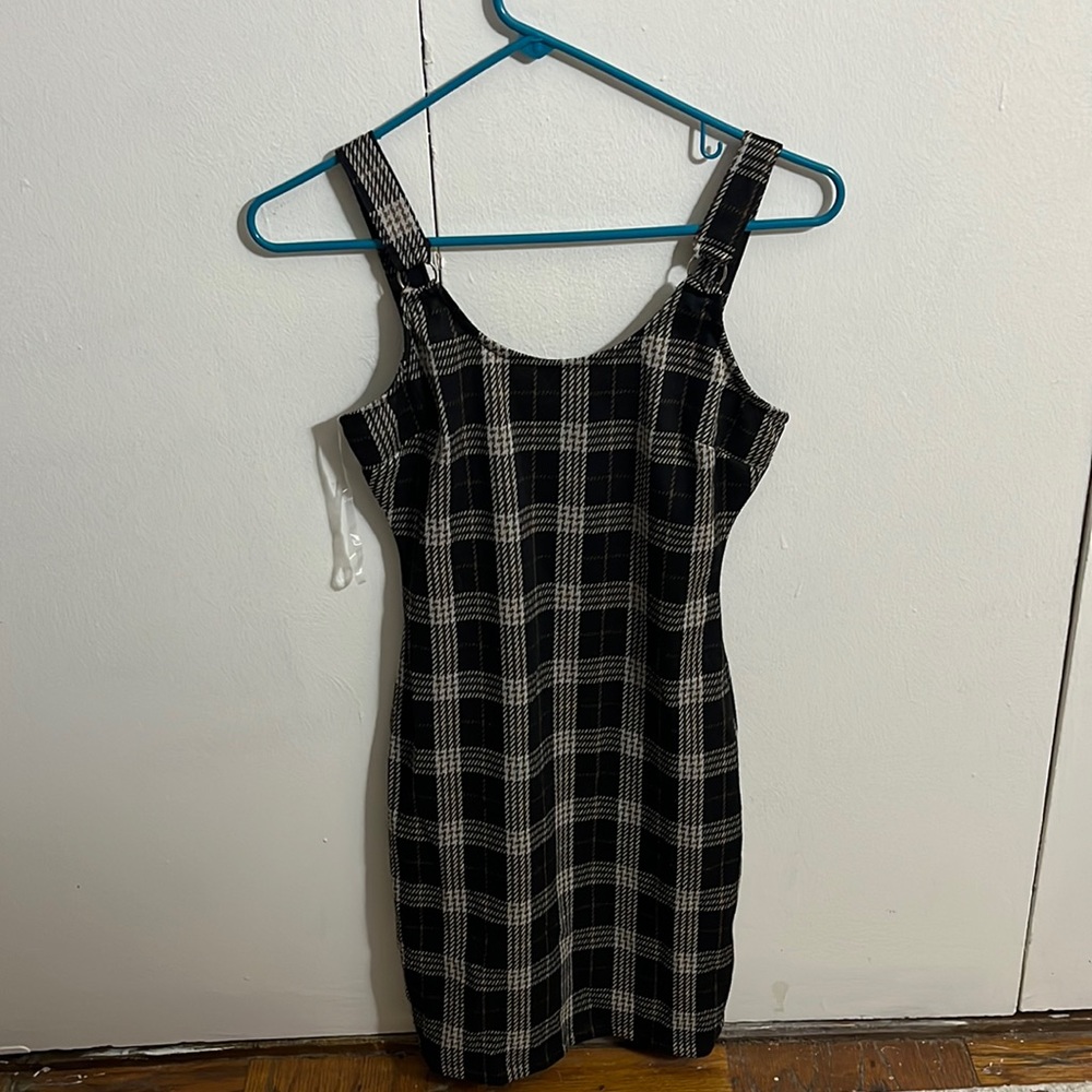 plaid dress